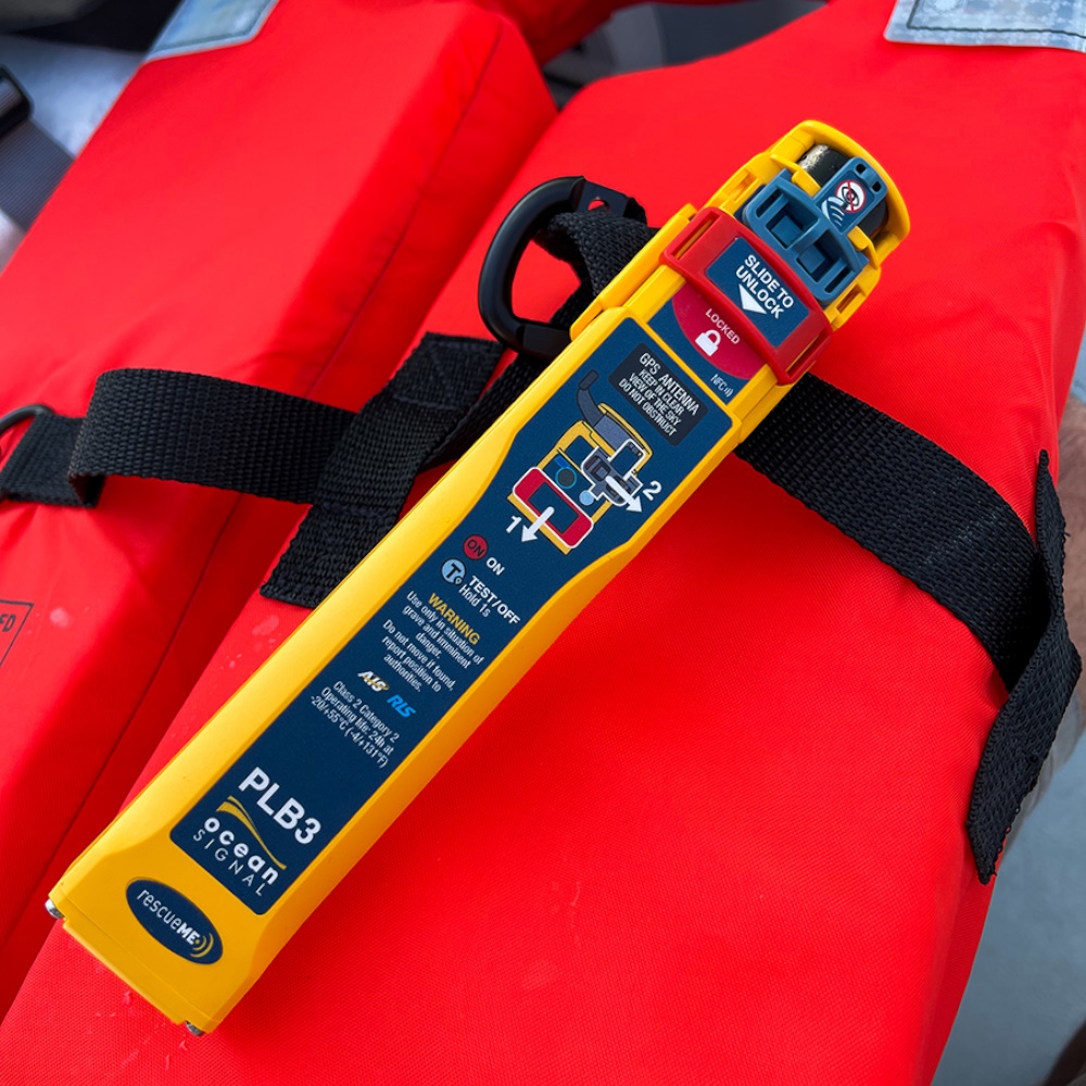 Balise personnelle RescueME PLB3 + AIS OCEAN SIGNAL - Balise individuelle & PLB - Balise sur brassière
